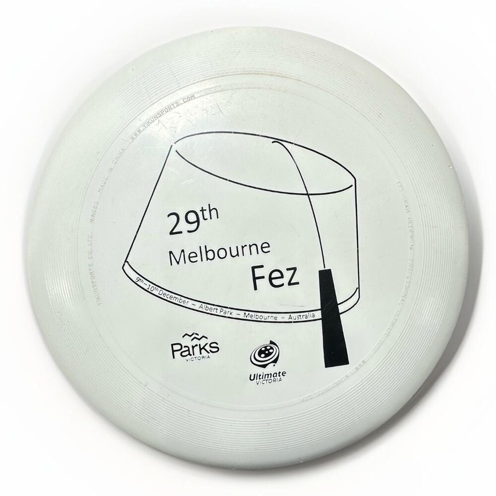 Discraft Melbourne Australia Fez Ultimate Frisbee Disc 29th Event Parks